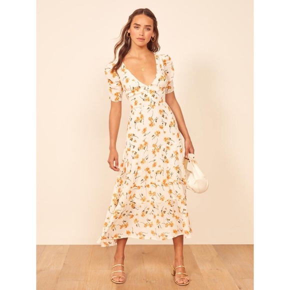 Reformation Dresses & Skirts - Reformation Cosa Floral Midi Dress